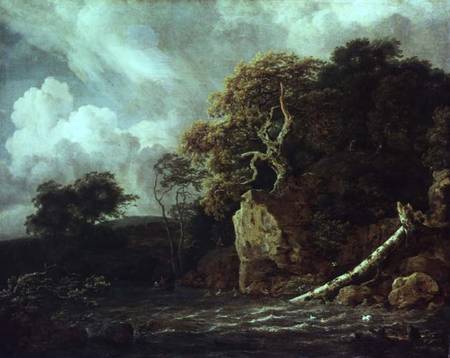 Landscape with a River from Jacob Isaacksz van Ruisdael