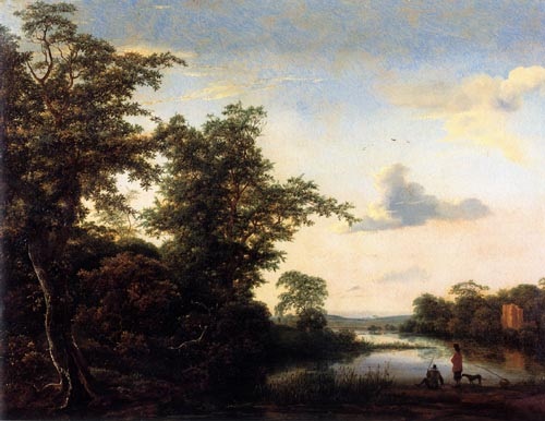 Landschaft bei Morgenstimmung from Jacob Isaacksz van Ruisdael