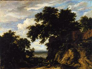 Waldige Landschaft. from Jacob Isaacksz van Ruisdael