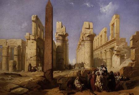 The Ruins of the Palace of Karnak at Thebes from Jacob Jacobs