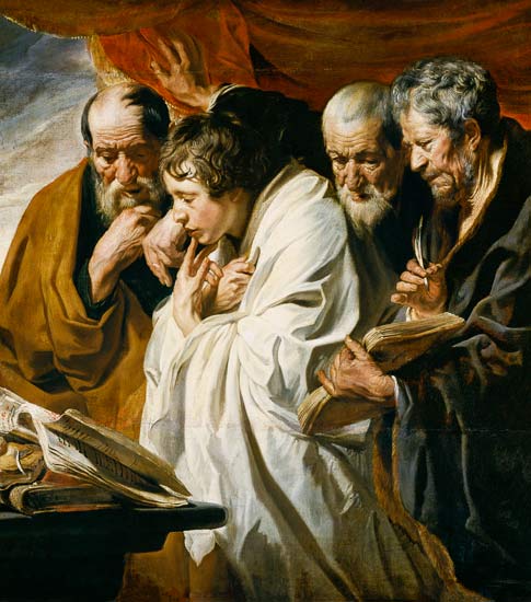 Die vier Evangelisten from Jacob Jordaens