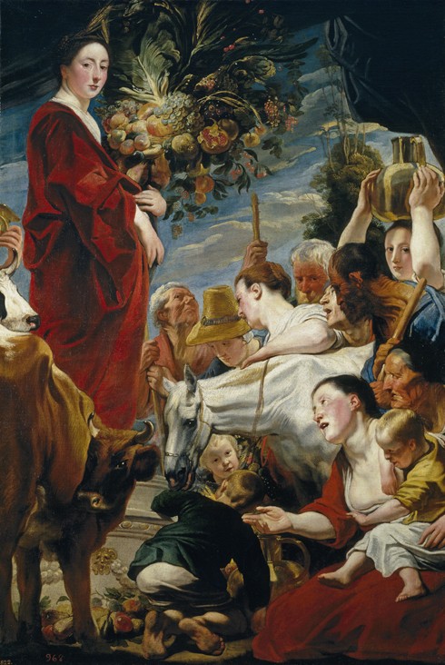 The Offering to Ceres from Jacob Jordaens