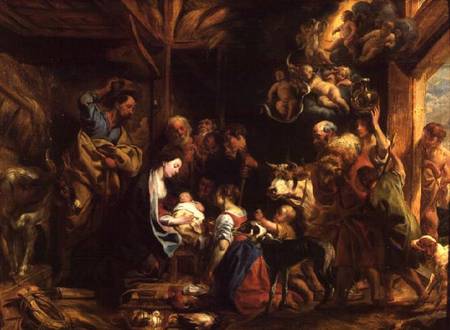 The Nativity from Jacob Jordaens