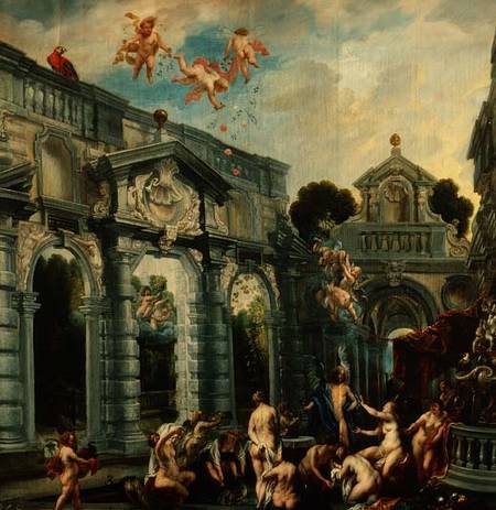 Nymphs at the Fountain of Love from Jacob Jordaens