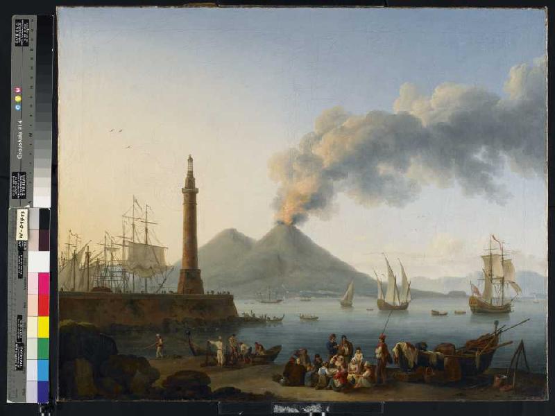 Hafen von Neapel from Jacob Philipp Hackert