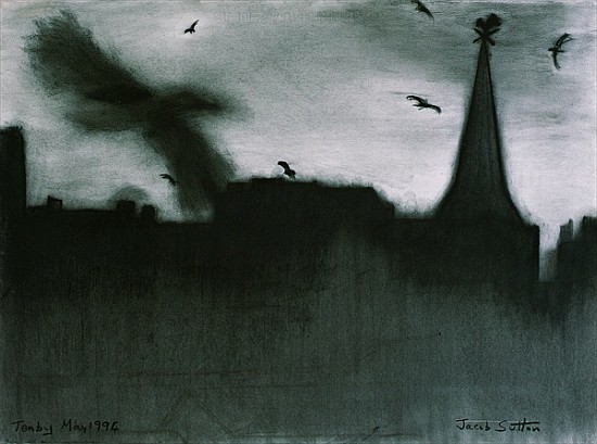 Tenby, 1994 (charcoal on paper)  from Jacob  Sutton