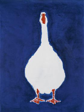 Coedwynog Goose, 2000 (oil on canvas) 