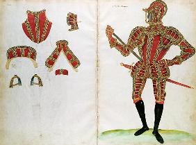 Suit of Armour for Lord Compton, from ''An Elizabethan Armourer''s Album''