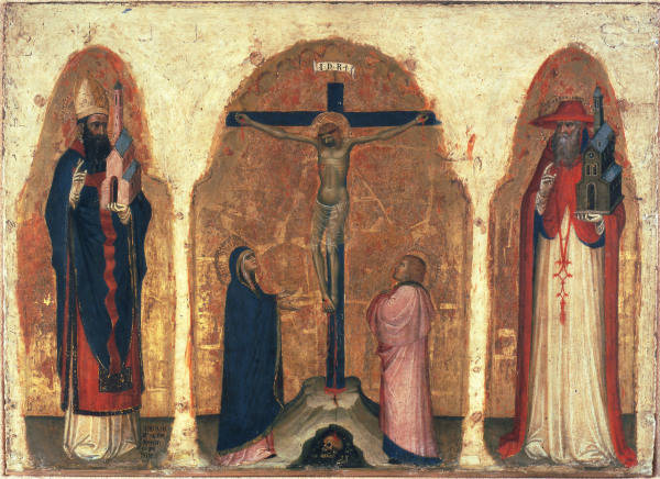 Alberegno, Christus am Kreuz u.a. from Jacopo Alberegno