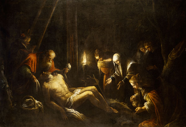 Grablegung Christi from Jacopo Bassano