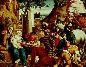 Die Anbetung der Könige from Jacopo Bassano