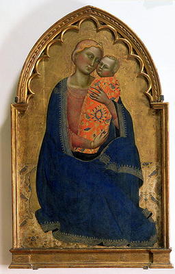 Madonna of Humility (tempera on panel) from Jacopo di Cione Orcagna