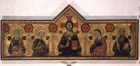 The Redeemer, Virgin and Saints from Jacopo di Meliore
