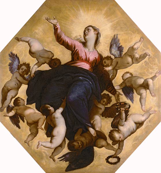 Palma il Giovane, Mariae Himmelfahrt from Jacopo Palma il Giovane