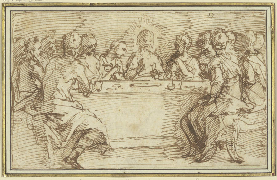 Das letzte Abendmahl from Jacopo Palma il Giovane