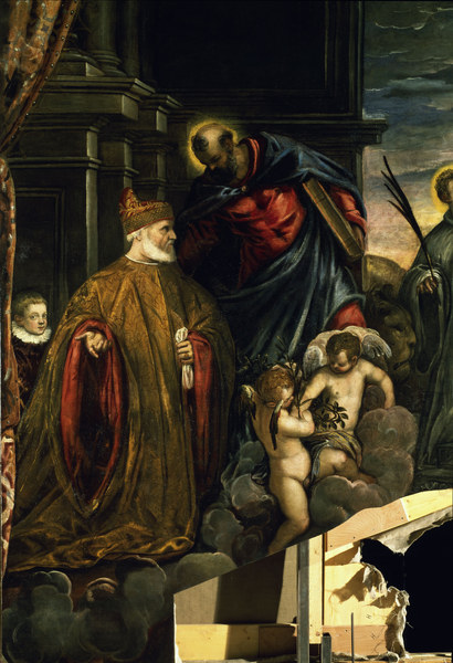 Doge Andrea Gritti before the Virgin from Jacopo Robusti Tintoretto
