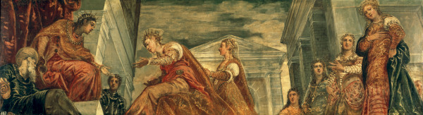 J.Tintoretto, Queen of Sheba from Jacopo Robusti Tintoretto