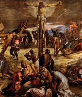 Tintoretto, Crucifixion, Detail