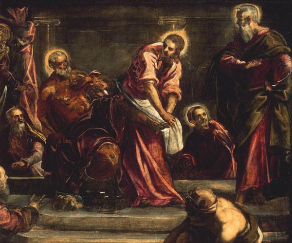 Tintoretto / Washing of the Feet from Jacopo Robusti Tintoretto