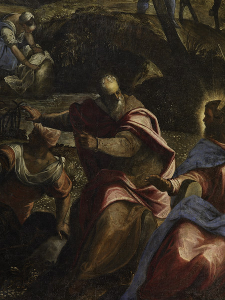 Tintoretto, Mannalese, Ausschn. from Jacopo Robusti Tintoretto