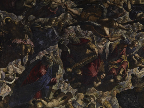 Tintoretto, Paradies, Ausschnitt from Jacopo Robusti Tintoretto
