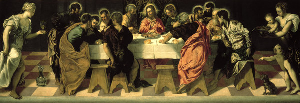 Tintoretto/The Last Supper (S. Marcuola) from Jacopo Robusti Tintoretto