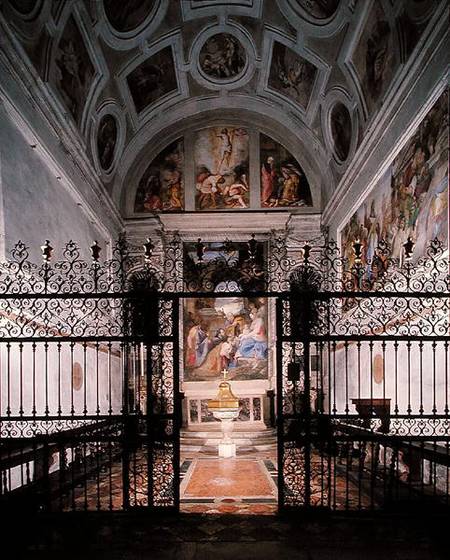 View of the Interior of the Grimani Chapel from Jacopo Sansovino