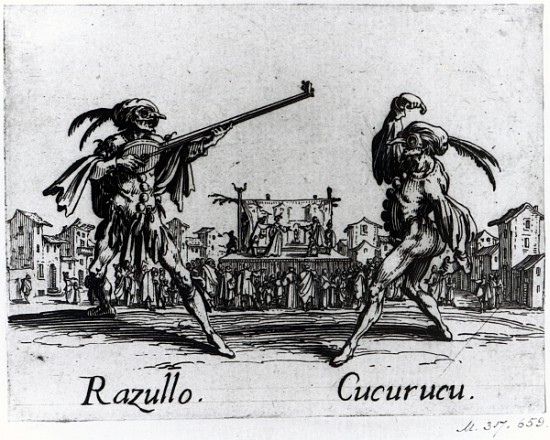 Balli de Sfessania, c.1622 from Jacques Callot
