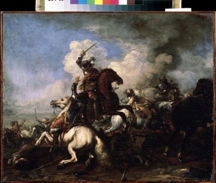 Cavalry Combat from Jacques Courtois