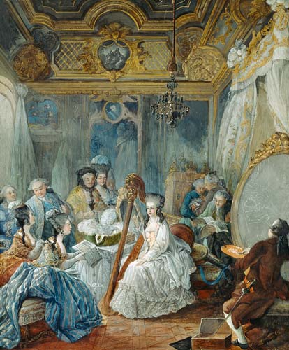 Marie Antoinette (1755-93) from Jacques-Fabien Gautier d'Agoty