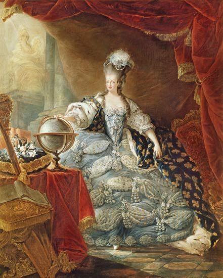 Bildnis Marie Antoinette (1755-93), Königin von Frankreich from Jacques-Fabien Gautier d'Agoty