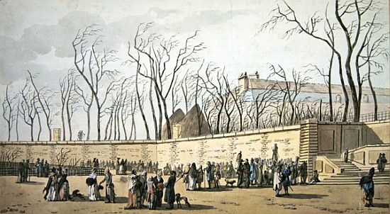 The ''Petite Provence'' at the Tuileries Gardens from Jacques Francois Joseph Swebach