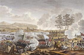 The Battle of Friedland, 14 June 1807, engraved by Francois Pigeot (b.1775) (aquatint)