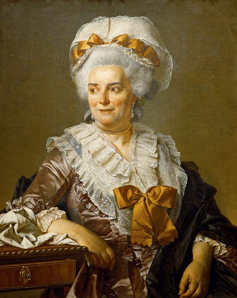 Madame Pécoul, die Schwiegermutter des Künstlers. from Jacques Louis David