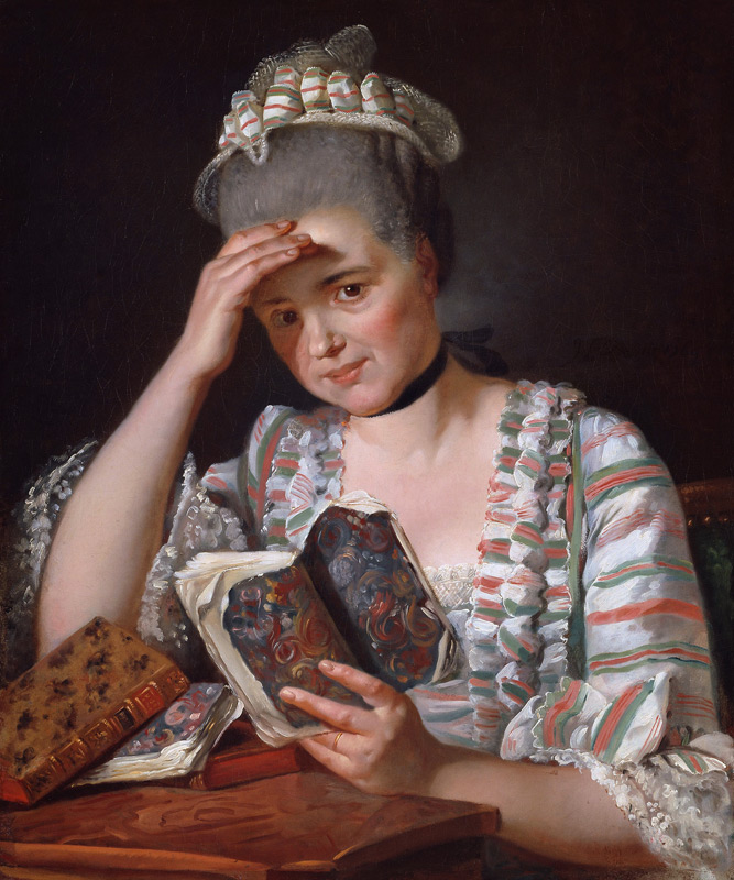 Madame François Buron from Jacques Louis David