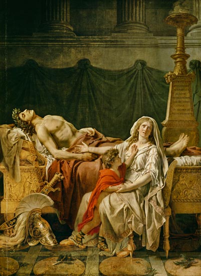 Die Trauer der Andromache from Jacques Louis David
