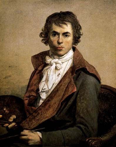 Selbstbildnis from Jacques Louis David