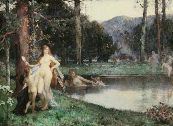 Diana im Bade from Jacques Fernand Hymbert