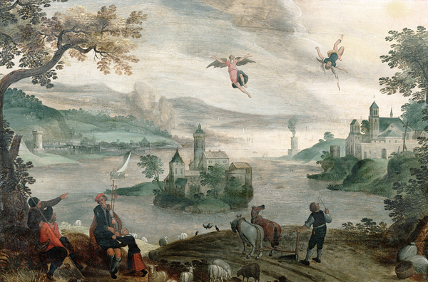 The Fall of Icarus from Jakob Grimmer