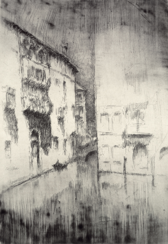 Nocturne: Palaces (etching) from James Abbott McNeill Whistler