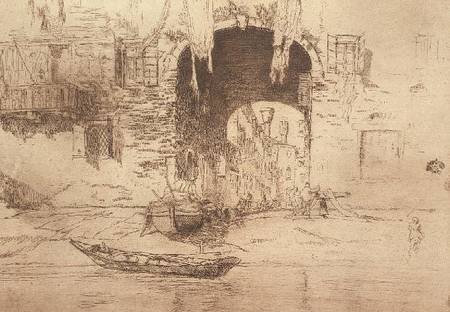 San Biagio, Venice from James Abbott McNeill Whistler