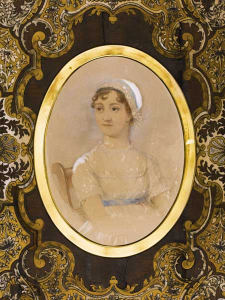 Portrait of Jane Austen (1775-1817) from James Andrews