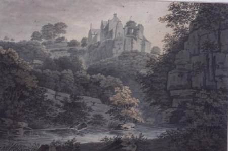 Hawthornden Castle near Edinburgh from James Bourne