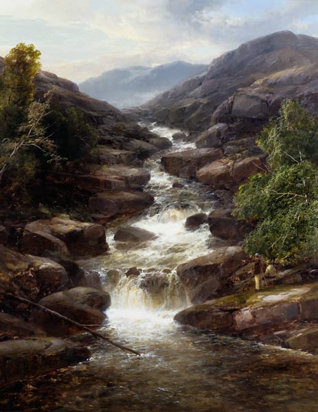 Upper Falls, Aberfeldy from James Burrell Smith