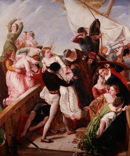 The Rescue of the Brides of Venice from James Clarke Hook