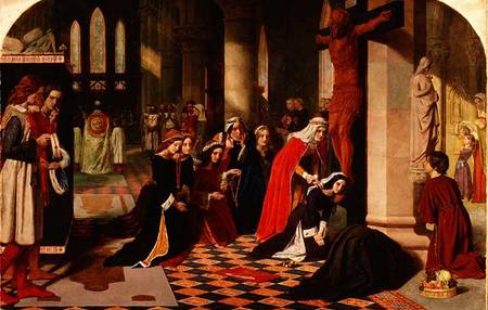 The Renunciation of Queen Elizabeth of Hungary from James Collinson