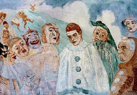 Die Verzweiflung von Pierrot (eifersüchtiger Pierrot) 1892