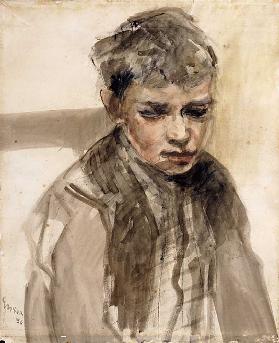 Studie eines Jungen; Etüde de Jeune Garcon, 1890