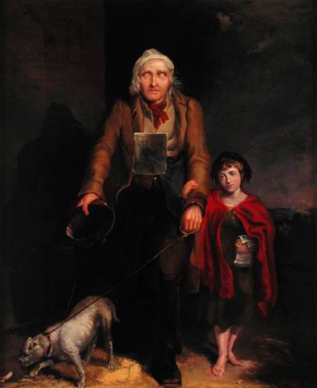 The Blind Beggar from James Flewitt Mullock