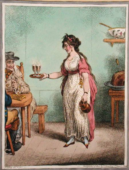 Mary of Buttermere, sketched from life in July 1800 from James Gillray
